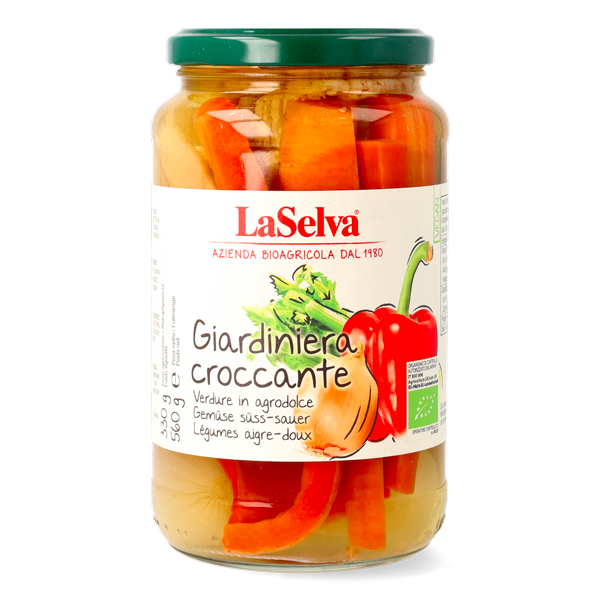 Organic sweet pickled vegetables 560g 1 Organic sweet pickled vegetables 560g