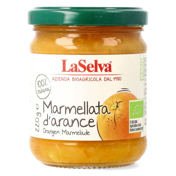Organic orange marmalade 220g 1 Organic orange marmalade 220g