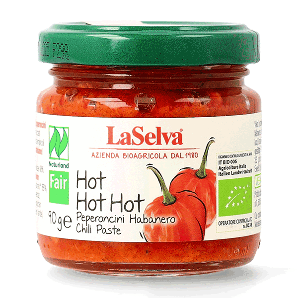 Organic Habanero paste 90g 1 Organic Habanero paste 90g