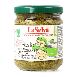 Organic Vegan basil pesto 180g