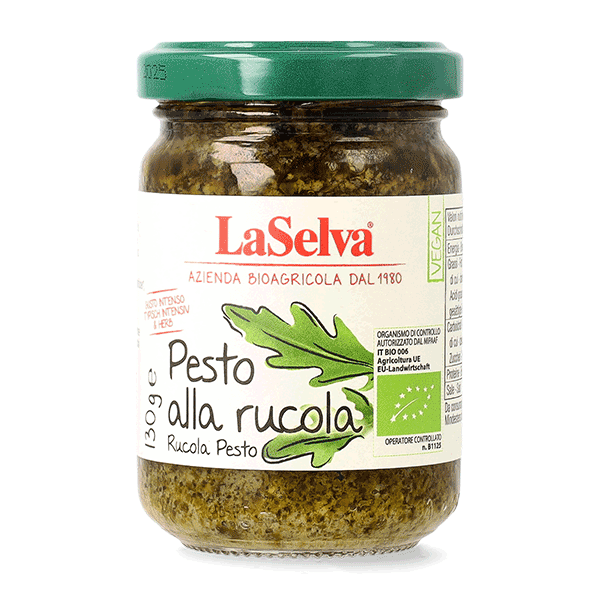 Organic rocket pesto 130g 1 Organic rocket pesto 130g