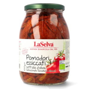 Organic dried tomatoes in olive oil 1kg