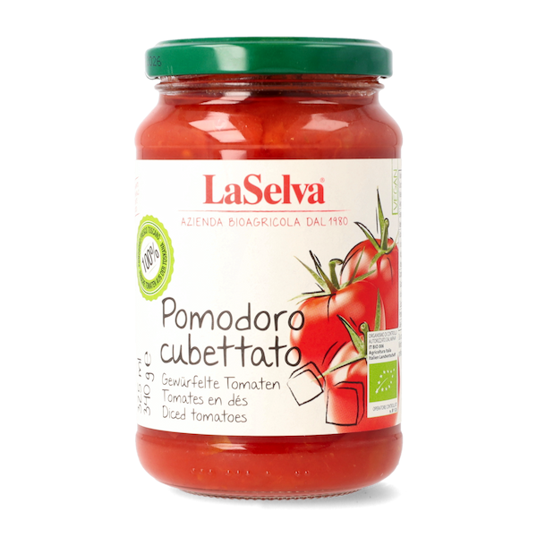 Organic diced tomato 340g 1 Pomodoro cubettato bio 340g