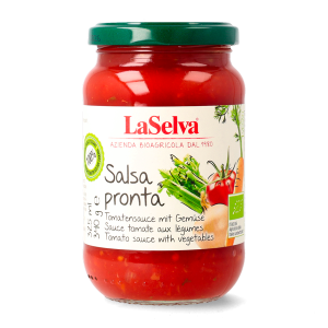 Organic Ready salsa with vegetables 340g