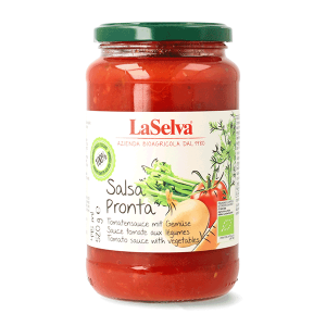 Organic Ready salsa with vegetables 520g