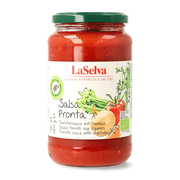 Organic Ready salsa with vegetables 520g 1 Organic Ready salsa with vegetables 520g