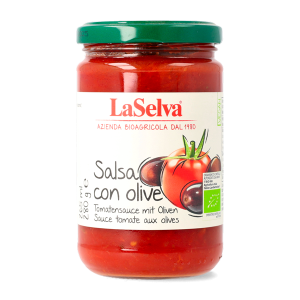 Organic sauce with olives 280g