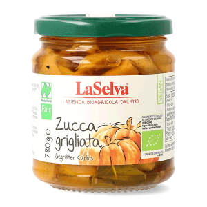 Organic grilled pumpkin in olive oil 280g