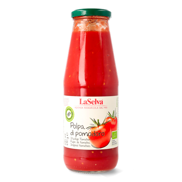 Organic tomato pulp 690g 1 Organic tomato pulp 690g