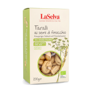Organic Taralli with fennel seeds 200g