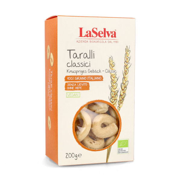Organic Taralli classic 200g 1 Organic Taralli classic 200g